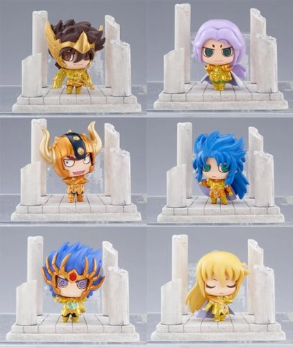 Personalized Gift Saint Seiya Petit Chara Land - Twelve Golden Temples Chapter 1 - MegaHouse