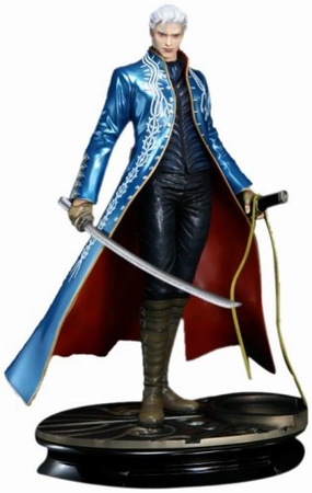 Vergil Sparda 1/6 ARTFX Statue Devil May Cry 3 - Kotobukiya Chibi Article Library Decor