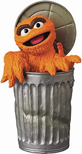 UDF "Sesame Street" Series 2 Oscar The Grouch (The Original Orange Fur Ver.) Iconic Character