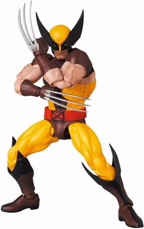 Teaching Aid Audience Favorite X-Men - Mafex No.138 Wolverine Brown Comic Ver. (Medicom Toy)